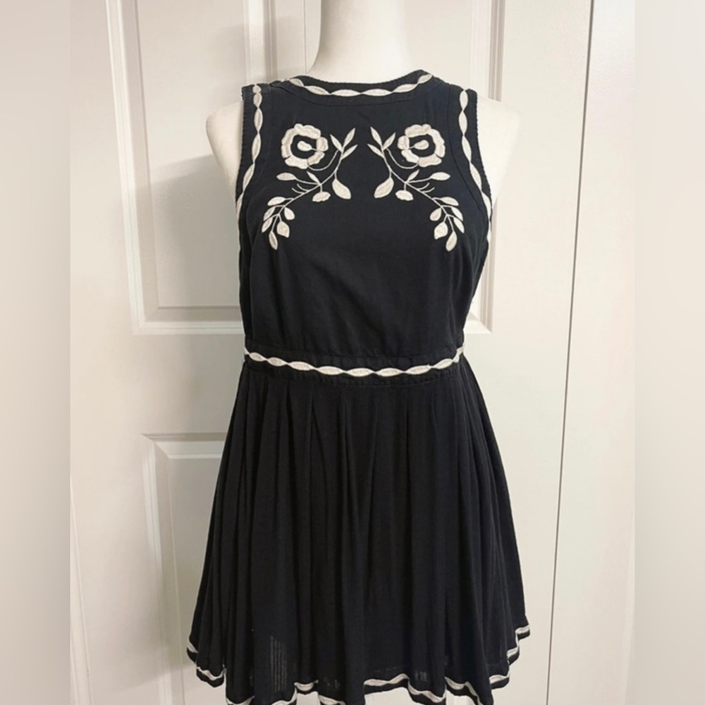 Free People Black Dress